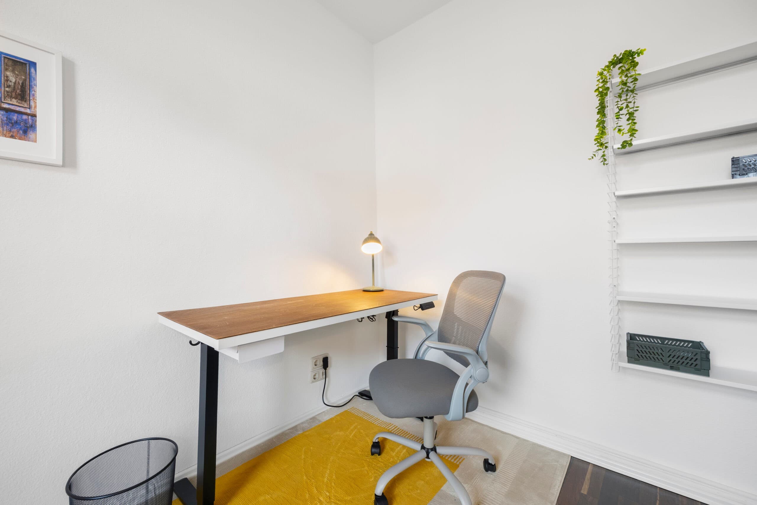 Sitzecke im Arbeitszimmer für kurze Pausen